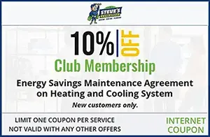 10% Off Steve's 5 Star Service Club Membership Coupon