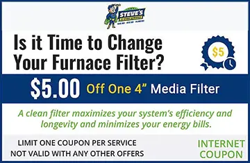 $5 Off Coupon on Furnace Filter Change