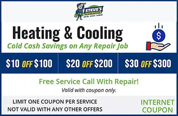 Up to $30 Off & Free Service Call with Repair
